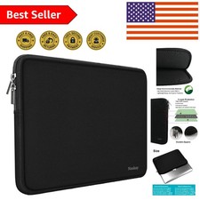 Elegant 13-13.3 Inch Laptop Sleeve Case with Zipper Closure - Perfect for Travel