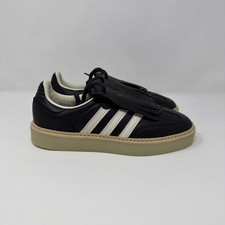 adidas Originals Samba Lux Tassels  Crepe Core Black JR0904 Men's Size