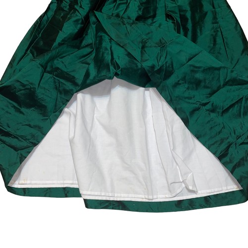 Strasburg Dress Silk Emerald With Pearls Girls size 10 Formal Special Occasion - Picture 6 of 11