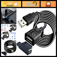 50FT Long USB 2.0 Extension Cable with Hub, A Male to Female Data Transfer Cord