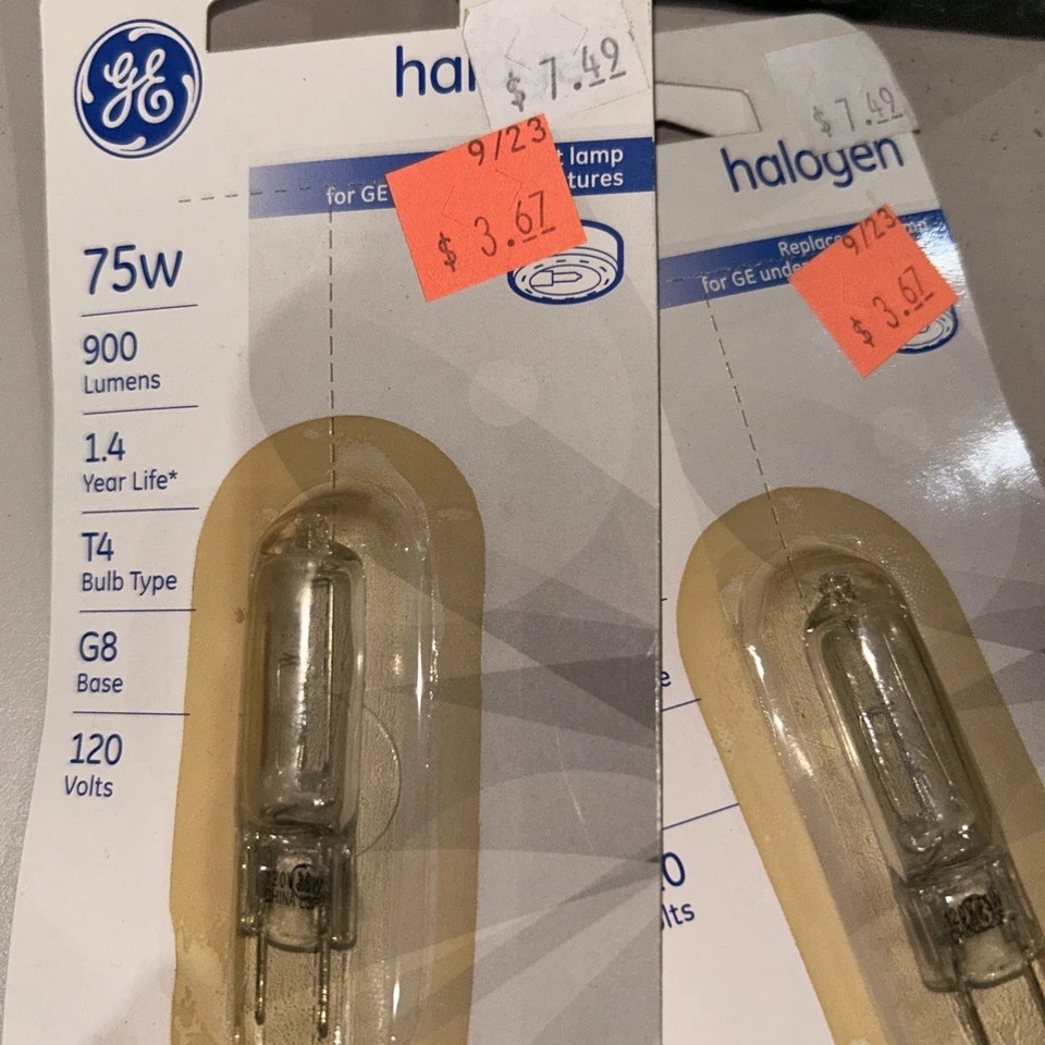 2 GE T4 Bulb Type G8 Base - Image 3 of 4