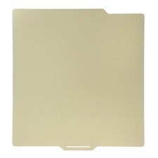 Gold PEI Build Plate 257x257mm Spring Steel Build Plate for 3D Printer