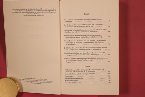 275503 ARBEITER, UNTERNEHMER UND STAAT IM BERGBAU C. H. Beck\'sche - 第 3/4 張圖片