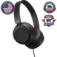 JVC Lightweight On Ear Headphones with Powerful Sound - HAS31M