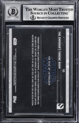 2020 STAR WARS THE RISE OF SKYWALKER DAISY RIDLEY BGS AUTHENTIC