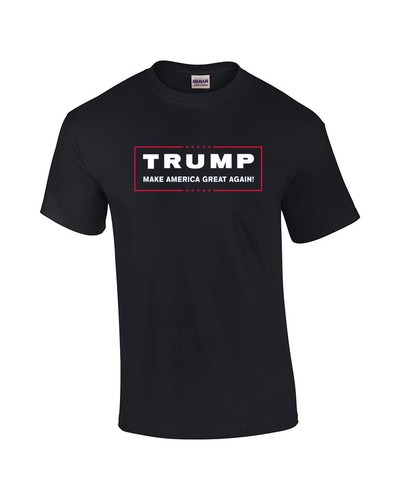 Donald Trump for President Make America Great Again T Shirt-Black-Large - Picture 1 of 1