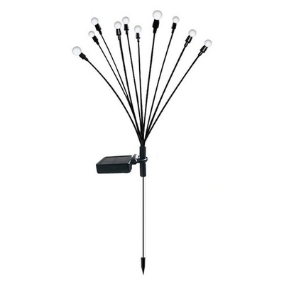  10 Solar Powered Firefly Lights, 10 Outdoor LEDs Imper8883