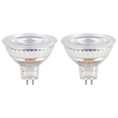 2 x Osram LED Lampe Glas Reflektor MR16 3,8W =35W GU5,3 12V 345lm warmweiß 2700K