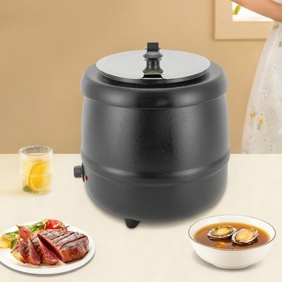 Suppenw?rmer So?enw?rmer Suppentopf Speisenw?rmer Gulaschtopf 10L400W mit Deckel