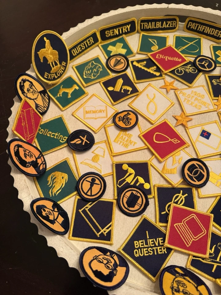 Vintage Church Of Nazarene Caravan Scouts Patches- 70 In Total - New RARE - Image 3 of 4