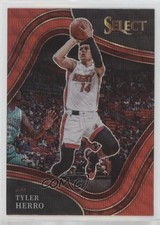 2021-22 Panini Select Courtside Red Wave Prizm Tyler Herro #225 0xs4