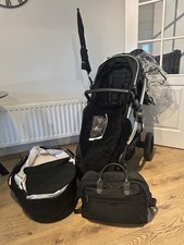iCandy Peach 7 Pushchair and Carrycot Bundle Black