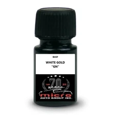 Ford White Gold GN Touch up Paint Kit With Brush 2 Oz SHIPS TODAY