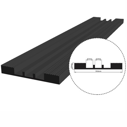 Fensterdichtung 5m – Gummidichtung Dichtungsprofil Schwarz Grau Braun Tür - Bild 25 von 272
