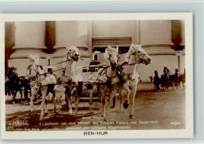 12065669 - Ramon Novarro 4 Lippizaner aus dem Marstall des frueheren Kaisers