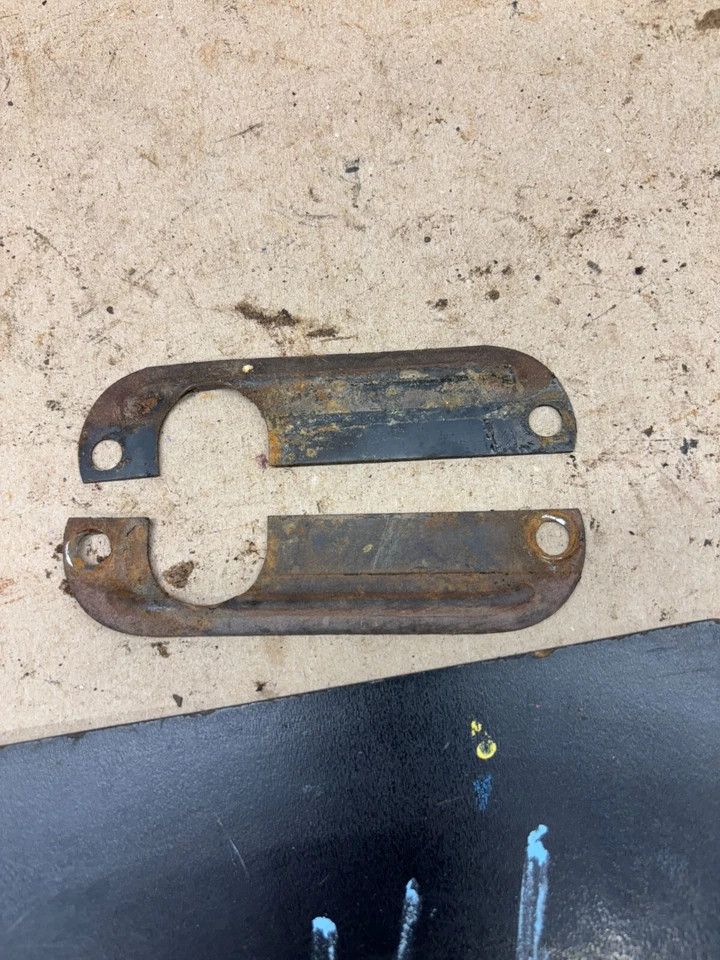 Oldsmobile Chevrolet Buick 1949 1950 1951 manguera de calefacción cortafuegos placa de cubierta OEM O Foto 2 de 3