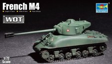 Trumpeter 07169 French M4 Panzer in 1:72 Bausatz Neu + OVP