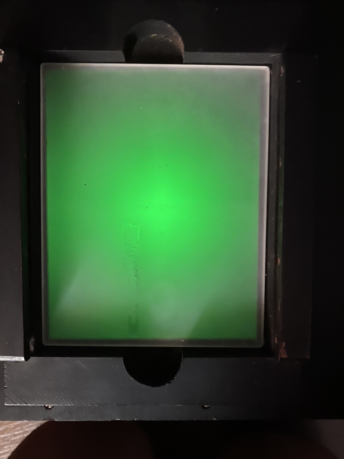 Antique Glass Plate Negative Contact Printer Photograph Darkroom Curtis