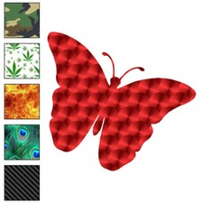 Butterfly Moth, Vinyl Decal Sticker, 40 Patterns  3 Sizes, 6132