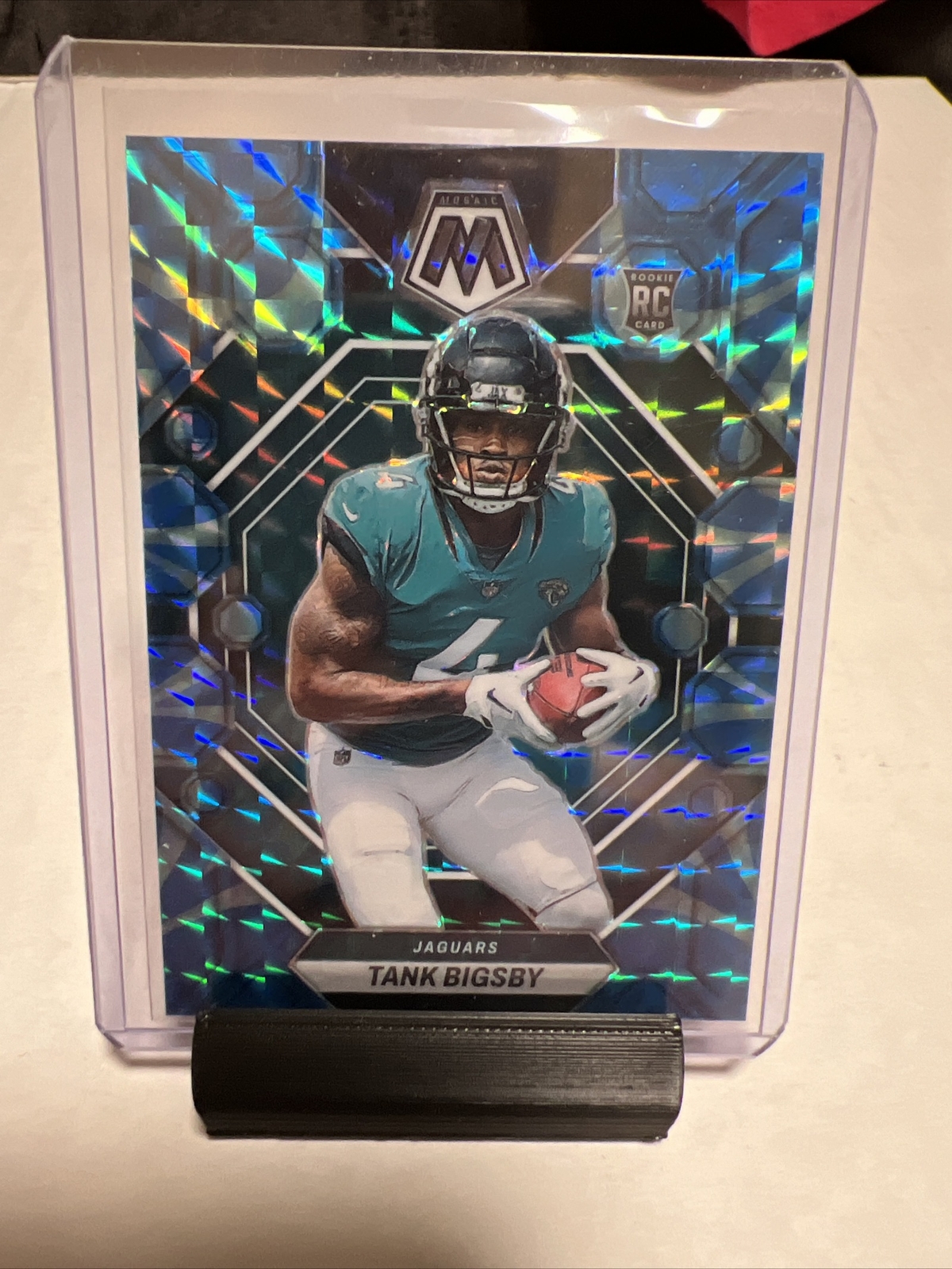 2023 Panini Mosaic Tank Bigsby RC #364 Reactive Blue Prizm Rookie Jaguars (181)