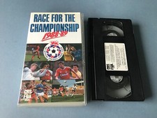 RACE FOR THE CHAMPIONSHIP 1988-89 VHS VIDEO VINTAGE