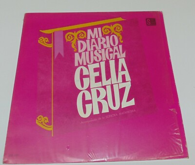 CELIA CRUZ Y LA SONORA MATANCERA MI DIARIO MUSICAL VINYL VENEZUELA LP 33 RPM