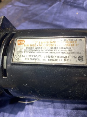 Polisseur 6 Vitesses - Hobby Avec Disque Velcro Béret 0-220V - Bencoma