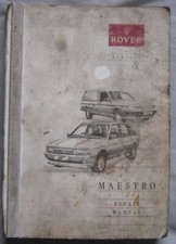 1992 Original Rover Maestro repair Manual part number AKM 6255 2rd edition