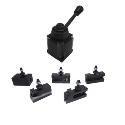 14-20'' CNC Lathe CA Wedge Quick Change Tool Post Set Lathing Swing 250-401Holder