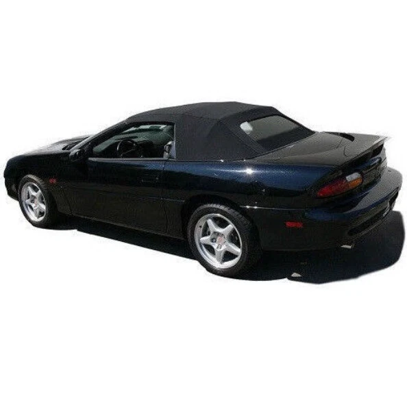 FIts Chevrolet Camaro 94-02 кабриолет мягкий верх и пластиковое окно черная парусина - Изображение 4 из 4