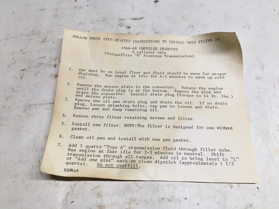 New Republic Auto Trans Filter Kit ATC-5852KA - Image 4 of 4