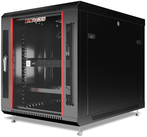 12 HE Server Rack - Sysracks cabinet - 35 inches 900 mm depth - accessories free