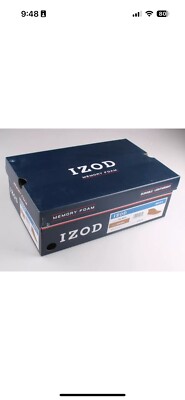 IZOD Men s Memory Foam Palmer Shoes Size 9 Brown New In Box