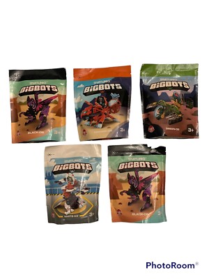 Big Bots Smartlinks set of 5 Wendy s Kids Meal Toy 2021 Factory Sealed New