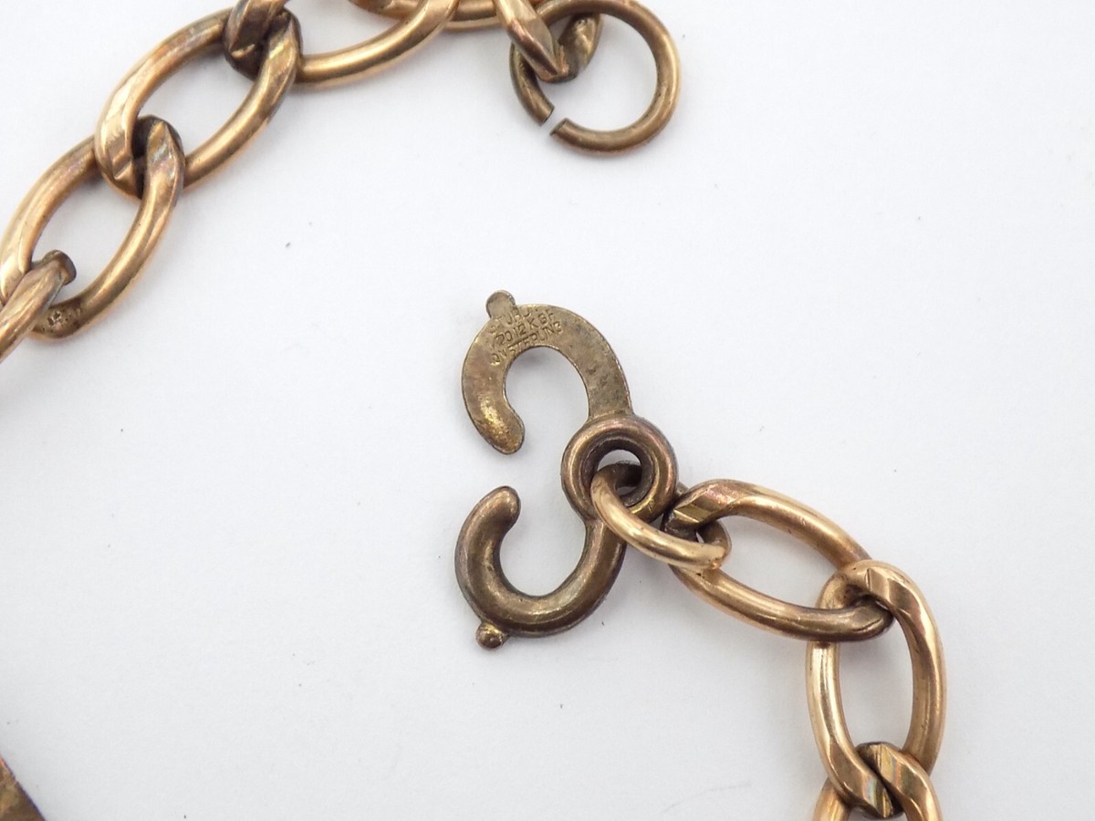 Original WWII US Army Air Force Pilot ID Bracelet Gilt Original WWII US Army Air Force Pilot ID Bracelet Gilt