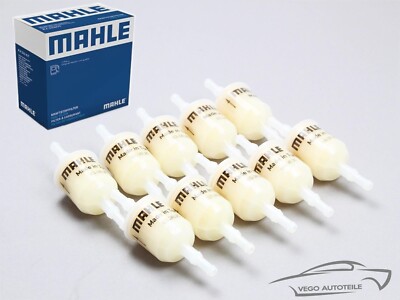 10x ORIGINAL MAHLE KRAFTSTOFFFILTER LEITUNGSFILTER UNIVERSALFILTER BENZIN DIESEL