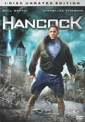 Hancock (DVD, 2008, Unrated Single Disc Version) NEW