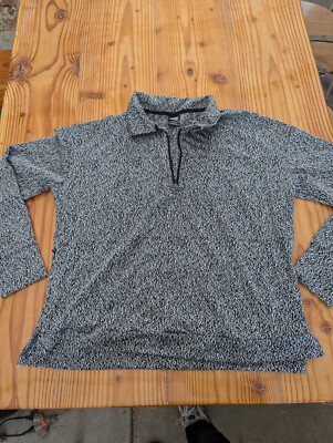 Avia gray pullover polyester Sweater sz L (12-14)