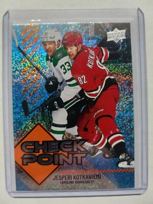 2024-25 Upper Deck Series 1 Check Point Speckled #CP-2 Jesperi Kotkaniemi