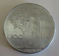 1978 - 100 Italian Lire - One Hundred Lira Coin - Italy / Italiana - Circulated