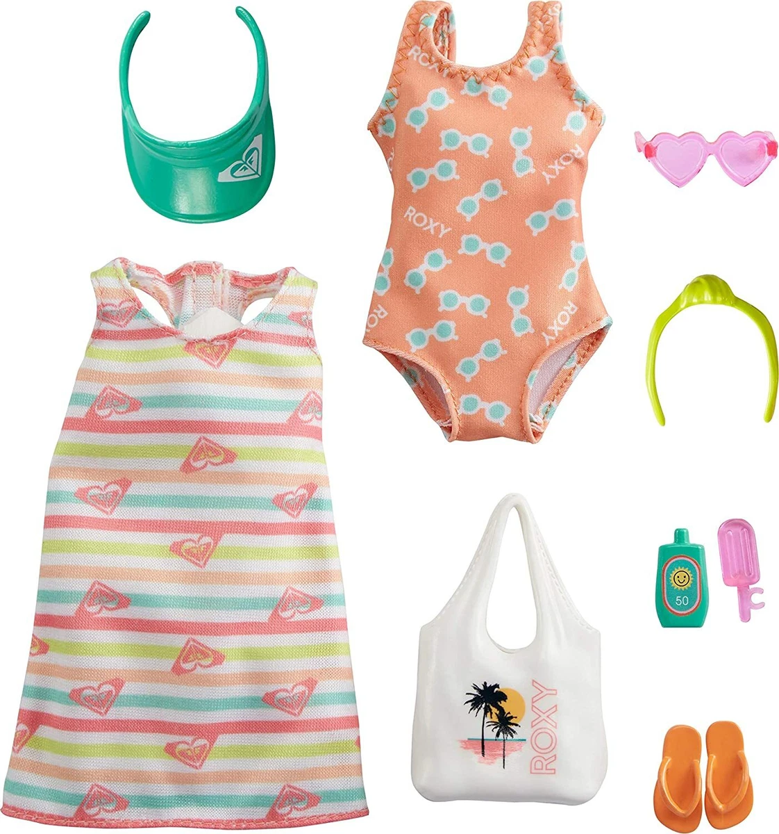 2021 Barbie Fashions ROXY SWIMSUIT FASHION PACK eBay