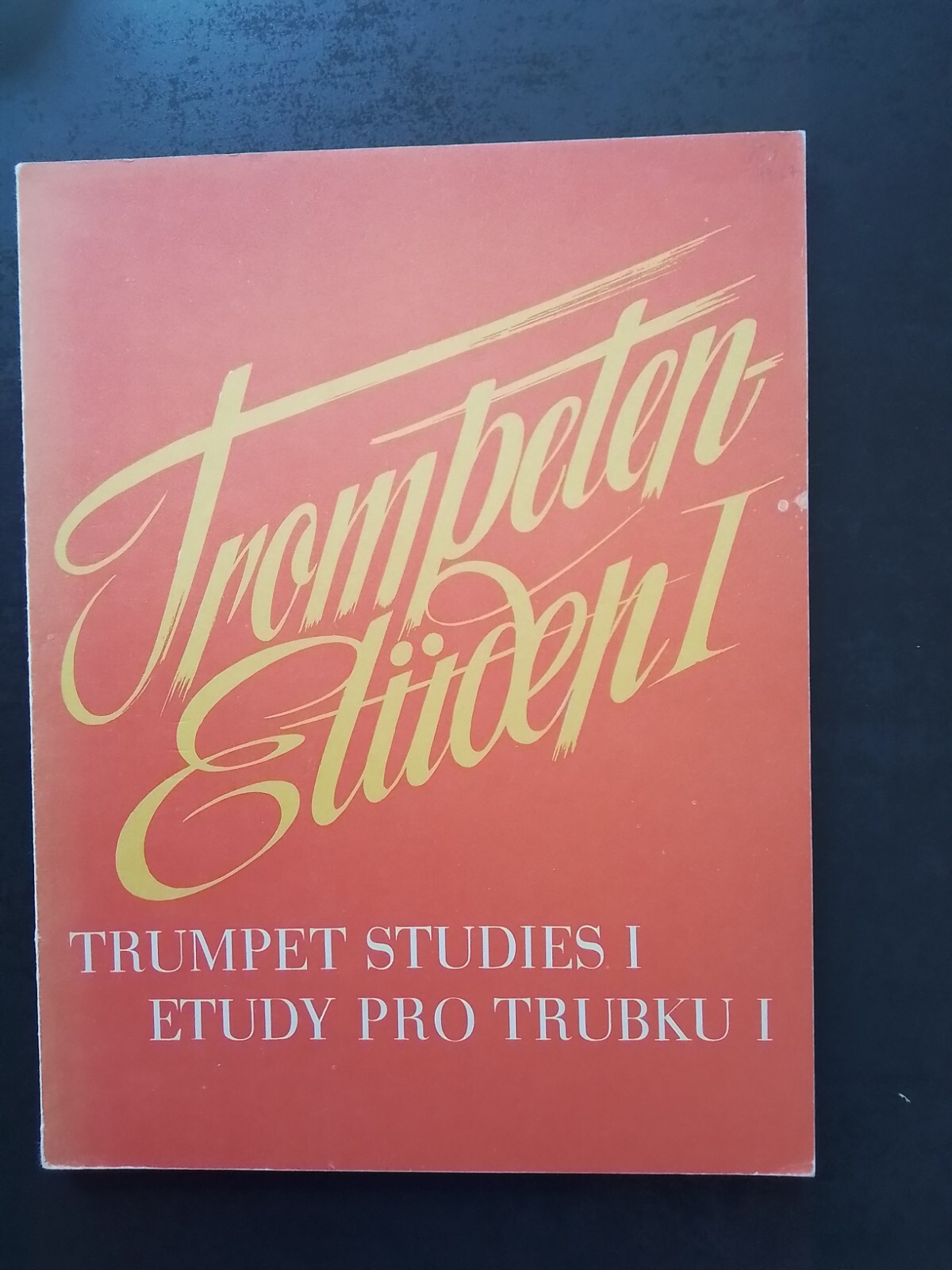 Partition Trumpet studies I par Krumpfer pour travailler la technique et le souffle