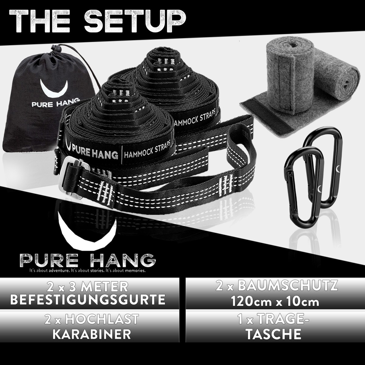Hngematte Befestigung Set Aufhngung Baum Gurte Aufhngeset Outdoor  Verstellbar | eBay.de
