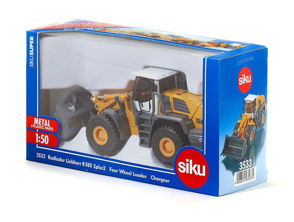 SIKU 3533 Liebherr R580 Wheel Loader - 1 50 for sale online | eBay UK