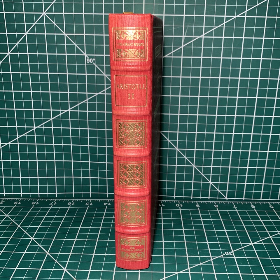 Franklin Library WORKS OF ARISTOTLE  Vol. 2 & Editor’s Notes Great Books~  Mint - Image 2 of 4