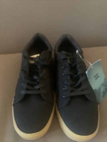 Toms Leandro 10013233 Mens Black Canvas 