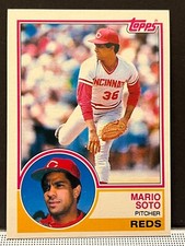 1983 Topps Baseball #215 - Mario Soto - Cincinnati Reds