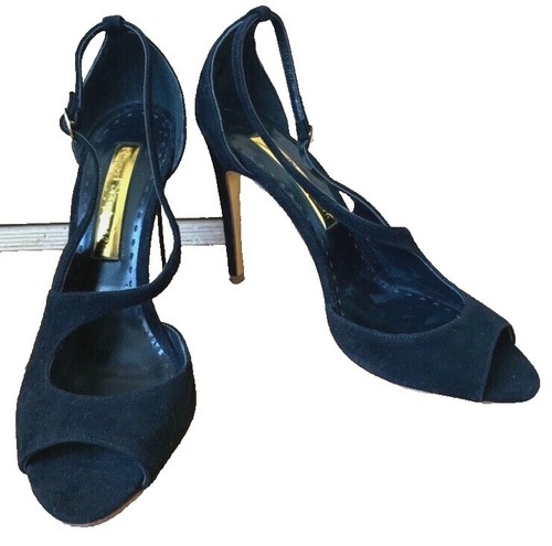 Rupert Sanderson 新品　36 Rupert Sanderson Fairal Heel Sandal Gold tone, Brand Size 36