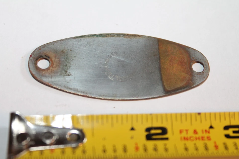 Body by Fisher placa de carrocería ovalada, año y tipo desconocido, bonita pieza Foto 2 de 2