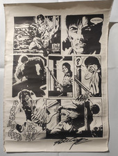 1997 Litografia Firmata Ade Capone Lazarus Ledd/Samuel Sand Tour Star Comics